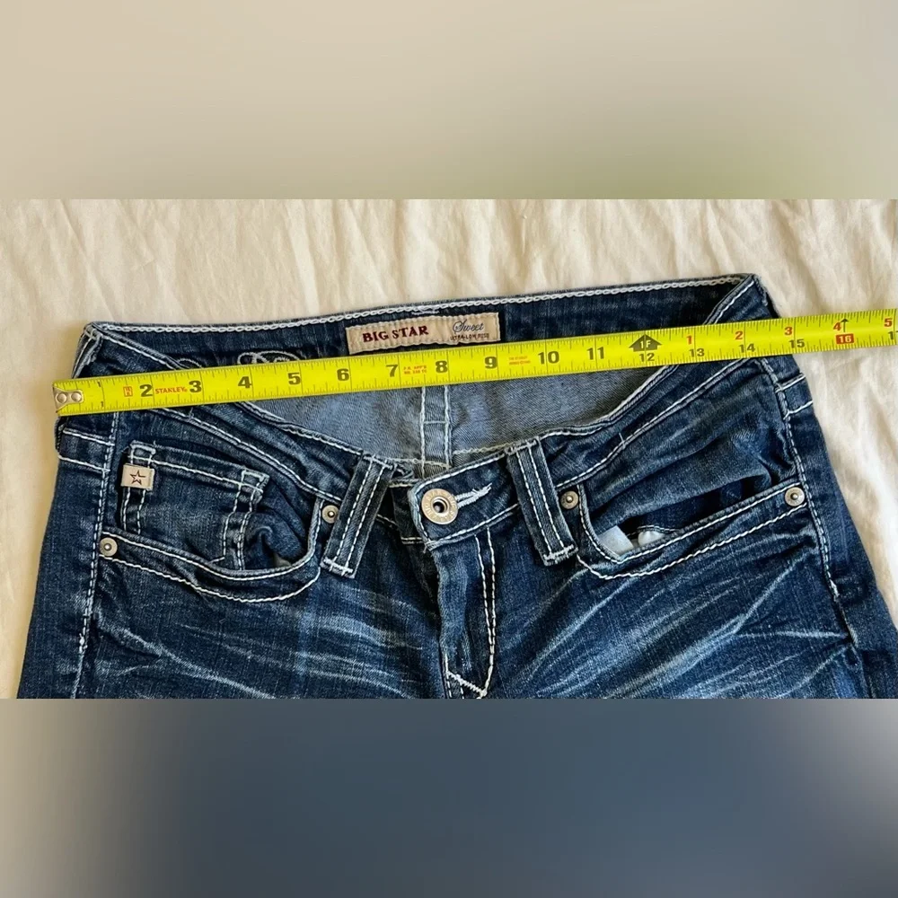 BIG STAR “Sweet” Ultra-Low Rise Jeans – Size 29 (Women’s